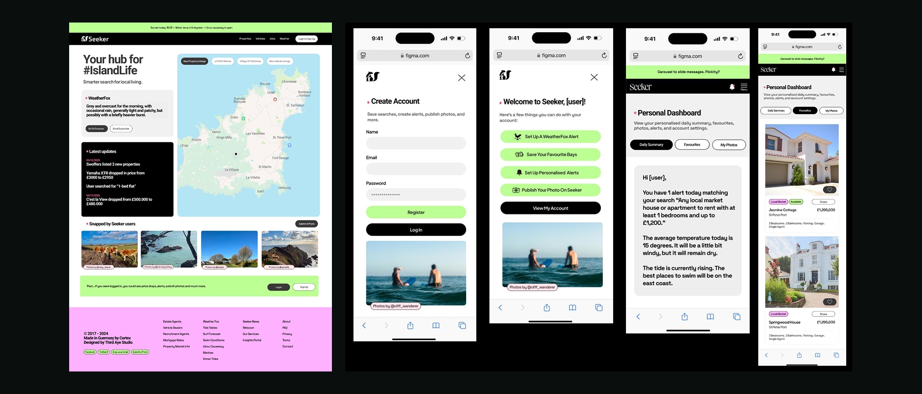 Seeker, Website Redesign
