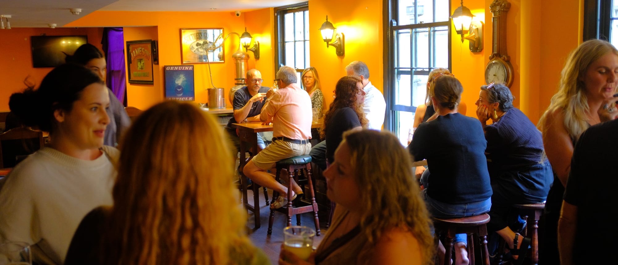 A Think & Drink talk in a St Peter Port pub